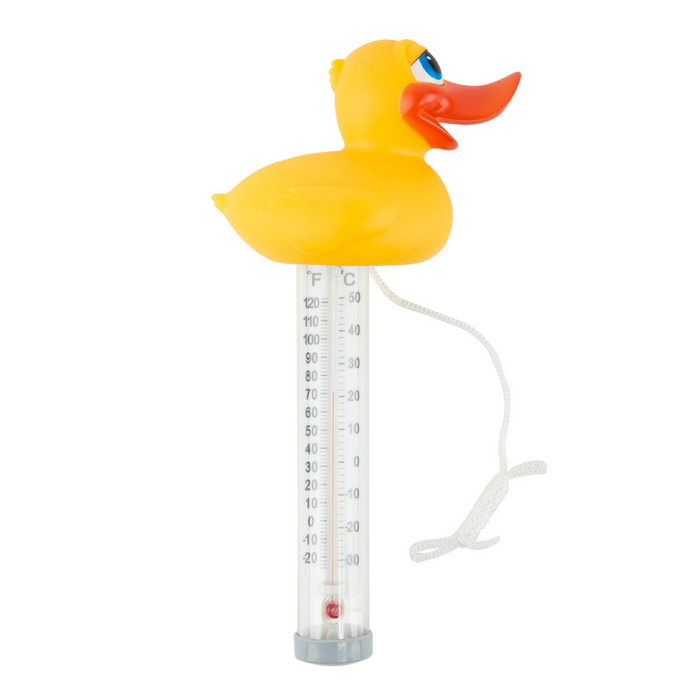 Термометр-игрушка Kokido Утка для измерения темп. воды в бассейне (K785BU/6P) AQ12221 700_700
