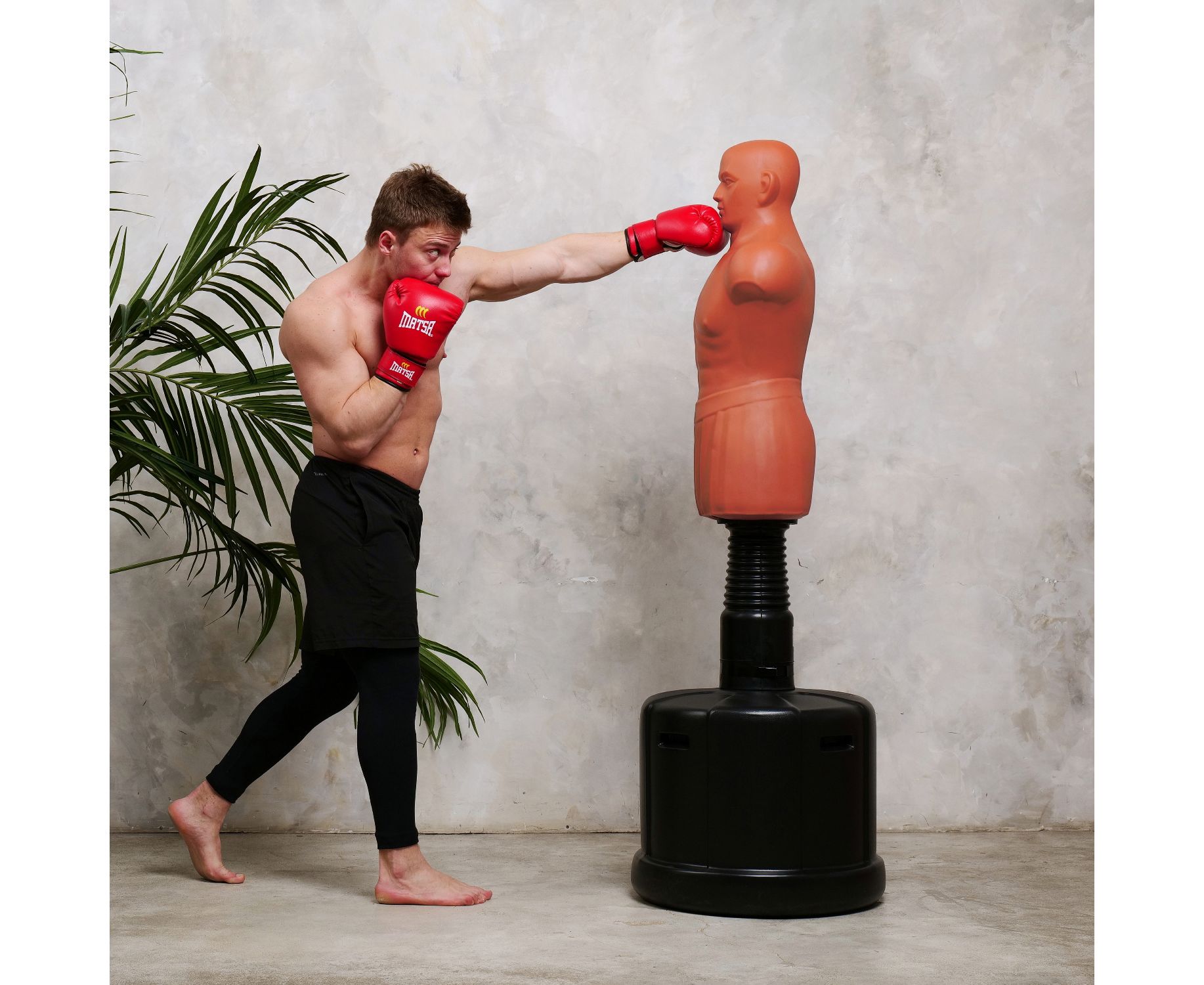 Манекен DFC Higher Boxing Punching Man-Medium TLS-BH бежевый 1834_1500
