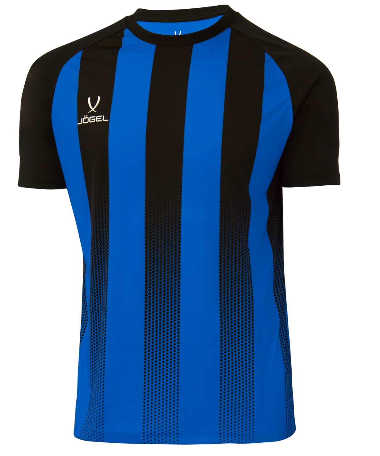 Футболка игровая Jogel Camp Striped Jersey, синий/черный 1230_1476