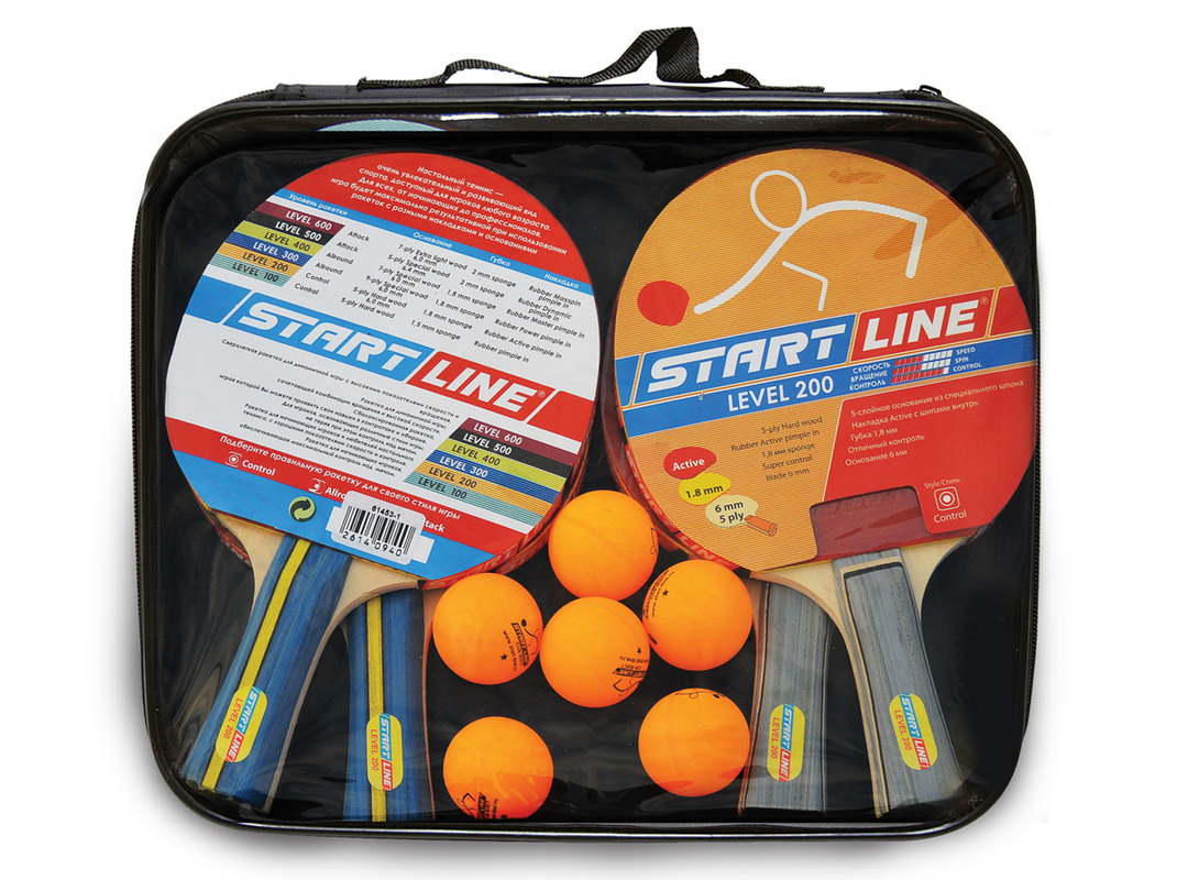 Комплект ракеток и мячей Start line Level 200 1070_800