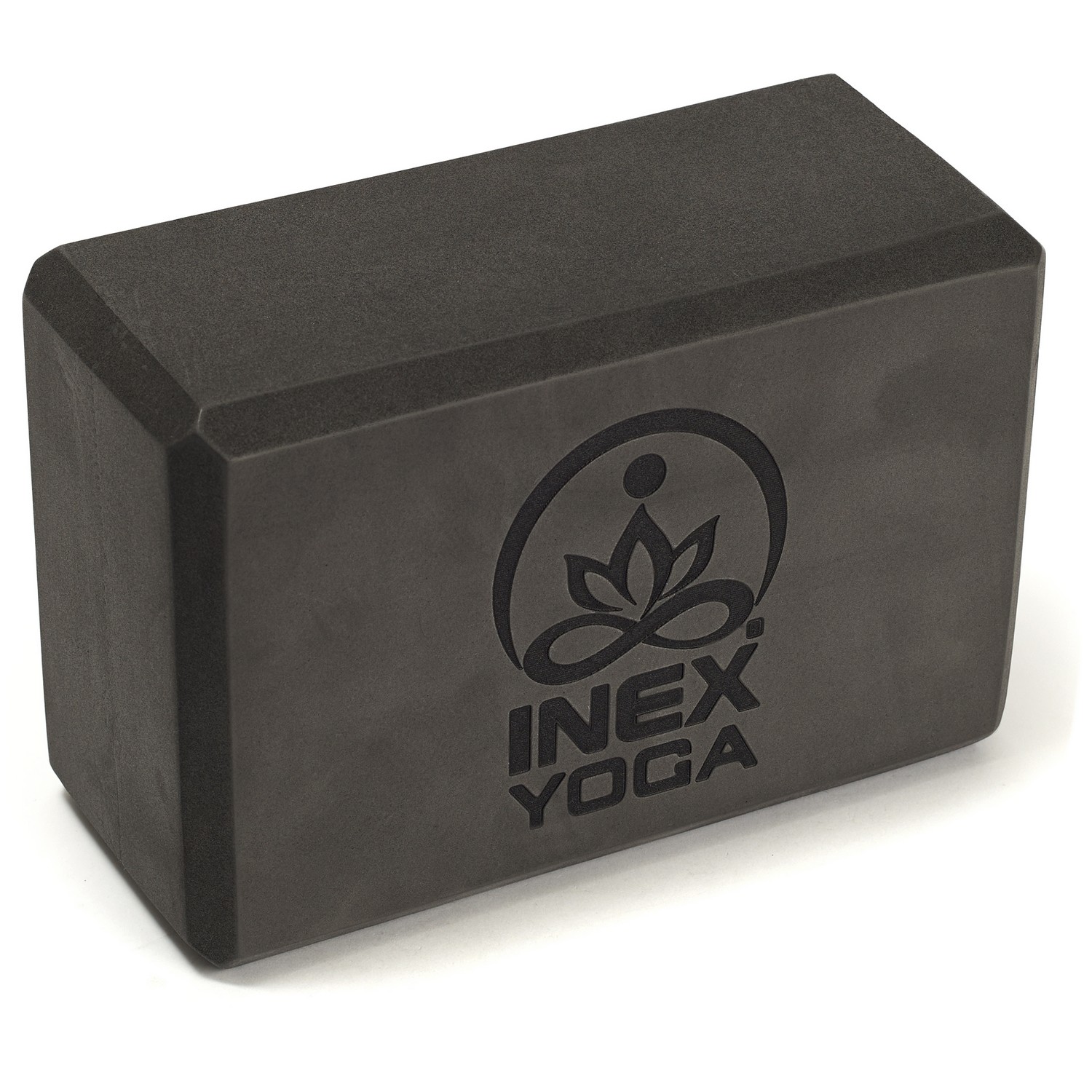 Блок для йоги Inex EVA Yoga Block YGBK-CG 23x15x10 см, темно-серый 1500_1500