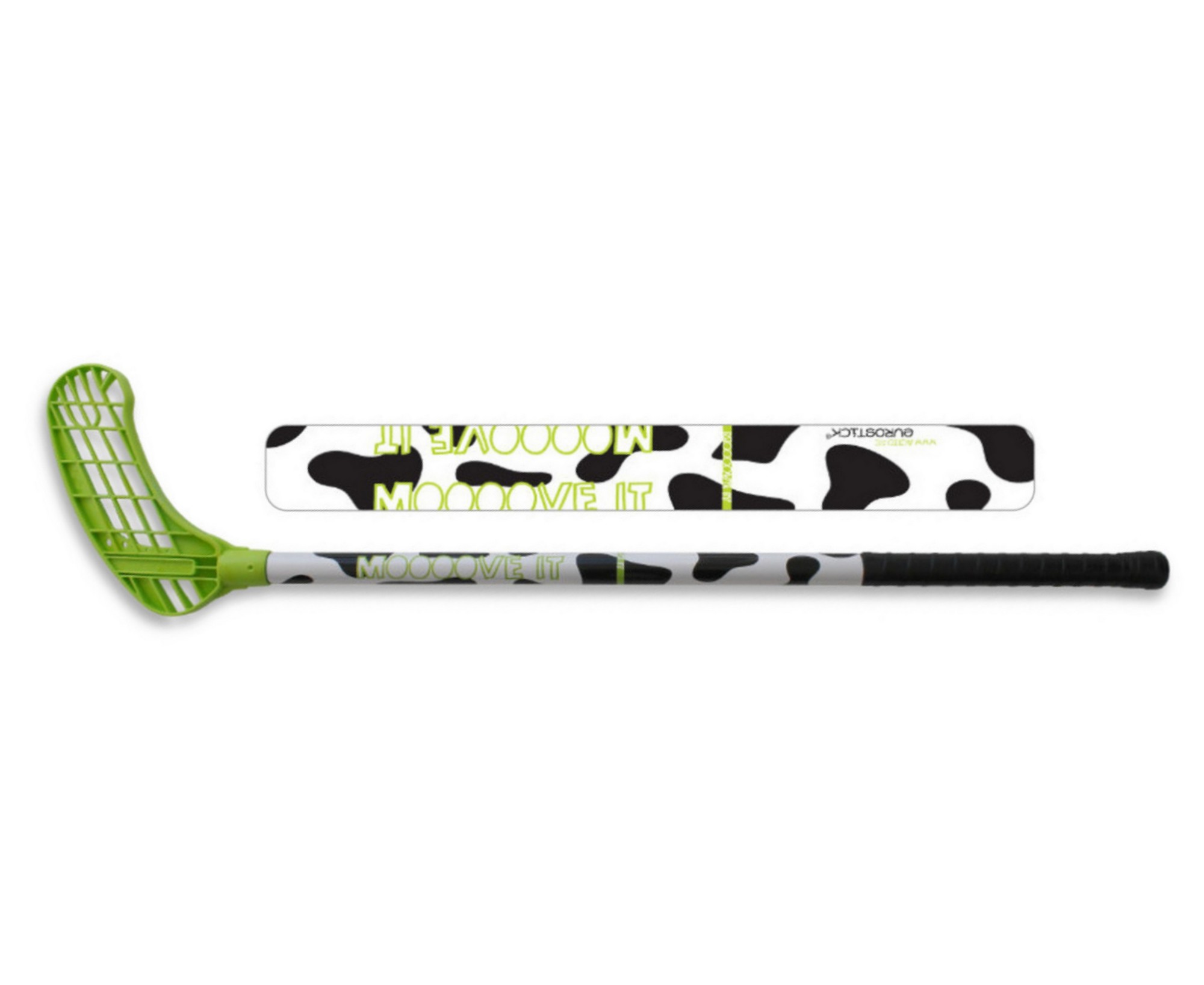 Клюшка флорбольная ACITO Moooo 33 Green 95 Round - Правый 3011-332 2000_1637