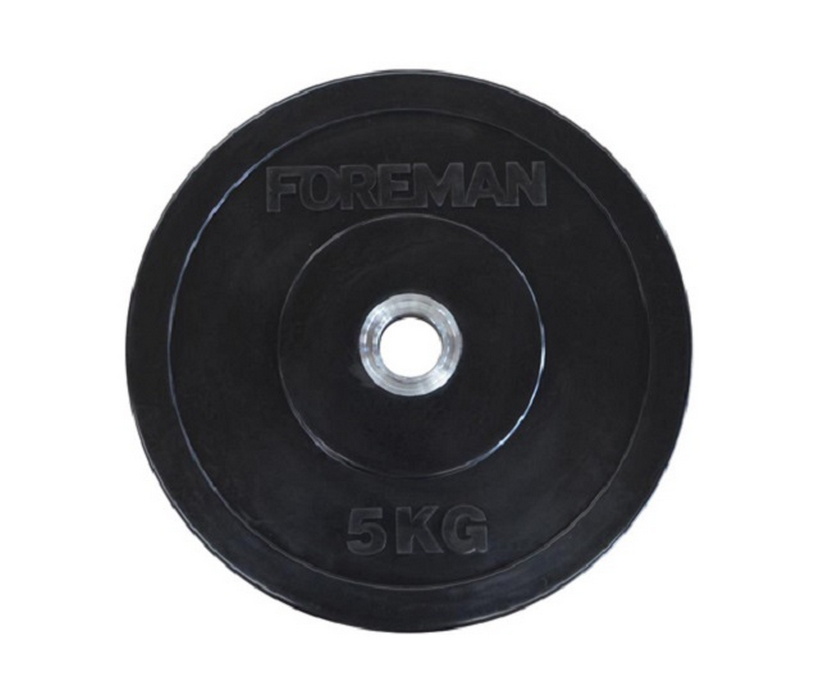 Диск бампированный обрезиненный Foreman D50 мм 1,5 кг FM/BM-1,5 Желтый 819_700