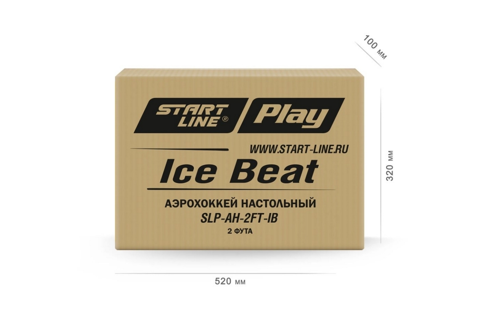 Настольный аэрохоккей Start Line ICE BEAT SLP-AH-2FT-IB 1600_1064