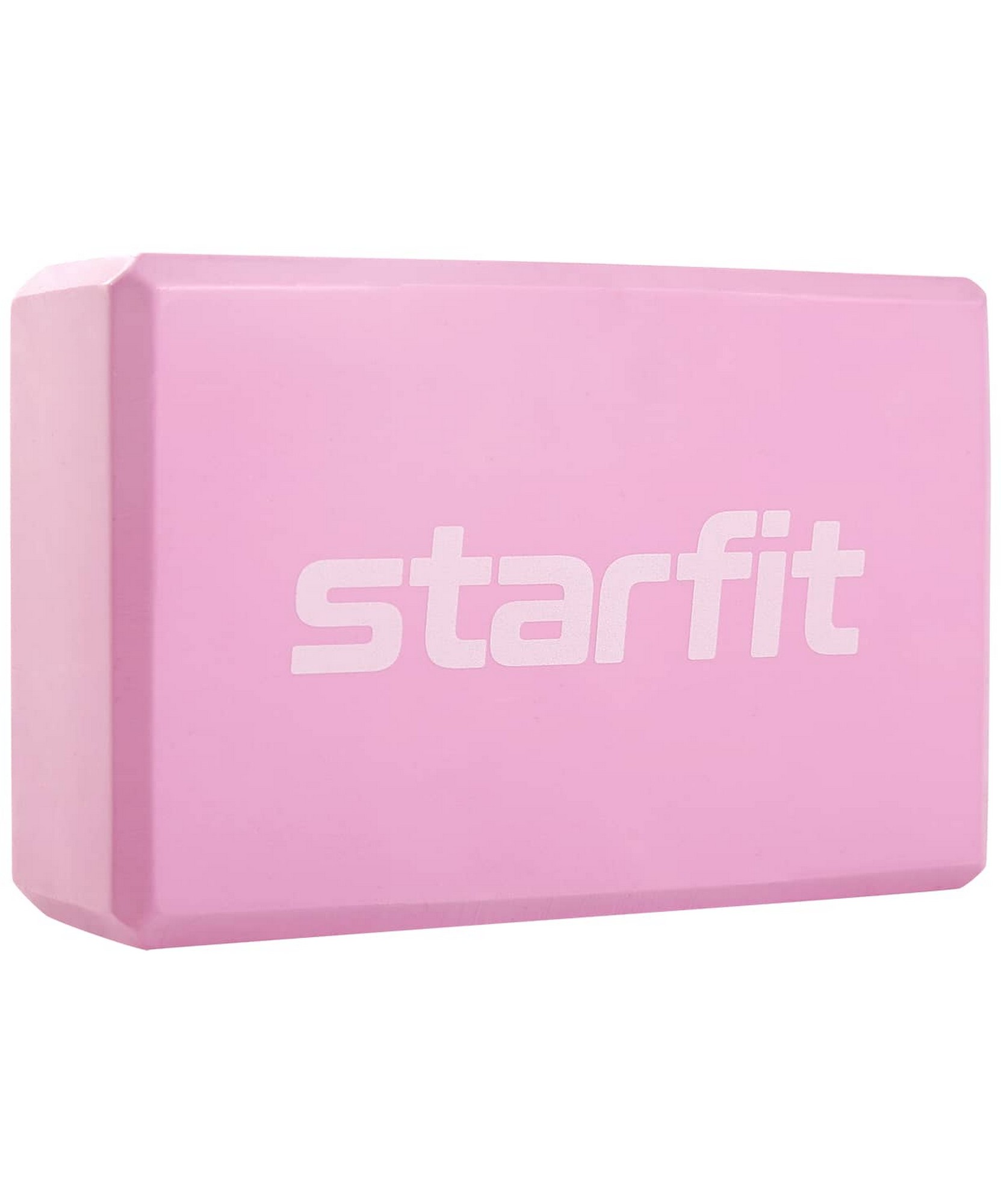 Блок для йоги Star Fit EVA YB-200 розовый пастель 1663_2000
