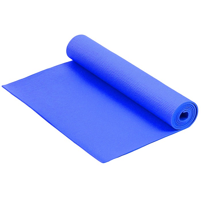 Коврик для фитнеса и йоги Larsen PVC синий р173х61х0,4см 700_700