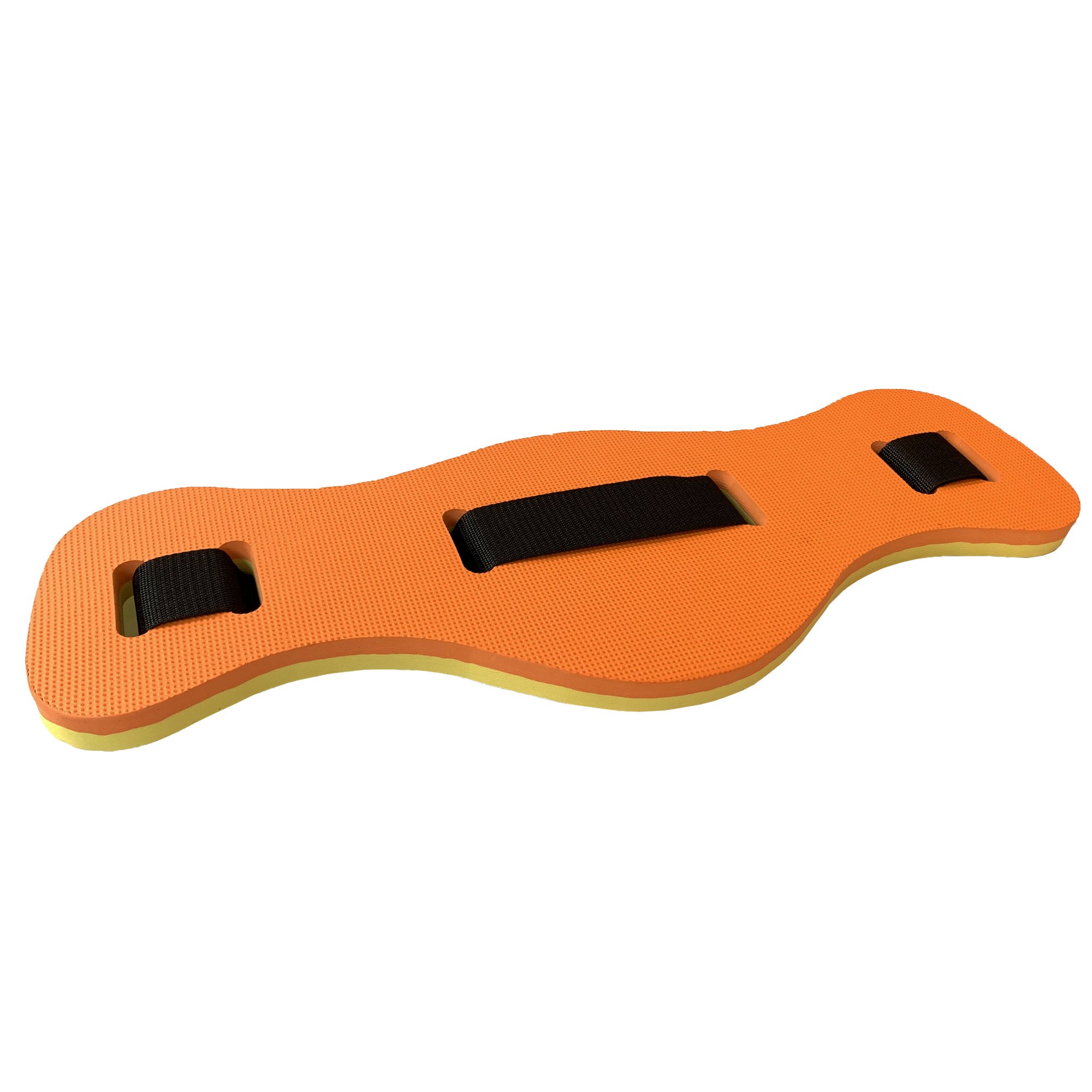 Пояс страховочный Sportex 2-х цветный 72х22х4 см для аквааэробики E39342 оранжево\желтый 2000_2000