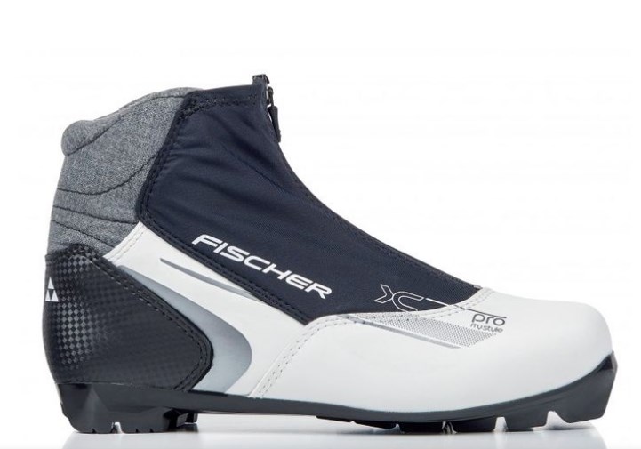 Лыжные ботинки Fischer NNN XC Pro My Style (S46820) (черный/серый/белый) 721_505