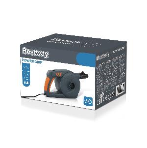 Насос электрический Bestway 220В Powergrip AC повыш.мощности, 1100л/м, 3 насадки в комплекте 62145 300_301