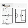 Тактическая доска для футбола Torres TR1002S белая 120_120