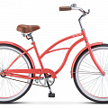 Велосипед 26" Stels Navigator 110 Lady (1-ск) V010 (рама 17) LU088469 Розовый\Коралловый 120_120