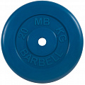 Диск обрезиненный d31мм MB Barbell MB-PltC31-20 20 кг синий 120_120