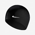 Шапочка для плавания Nike Solid Silicone, 93060011, FINA Approved, Черный, силикон 120_120