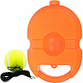 Тренажер для большого тенниса с водоналивной платформой Sportex E40577 оранжевый 120_120