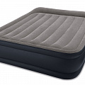 Надувная кровать Intex Deluxe Pillow Rest Raised Bed 152х203х42см, встроенный насос 64136 120_120