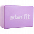 Блок для йоги Star Fit EVA YB-200 фиолетовый пастель 120_120