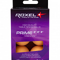 Мячи для настольного тенниса Roxel 3* Prime, 6 шт, оранжевый 120_120