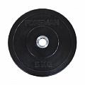 Диск бампированный обрезиненный Foreman D50 мм 1,5 кг FM\BM-1,5 черный 120_120