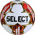 Мяч футбольный Select Contra DB V23, 0854160300, р.4, FIFA Basic, 32 пан, ПУ, гибрид.сш, бел-чер-красн 120_120